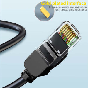 کابل پچ کورد شبکه LAN – ارلدام مدل ET-NW1 طول 5 متر – 100/1000Mbit گیگابیتی