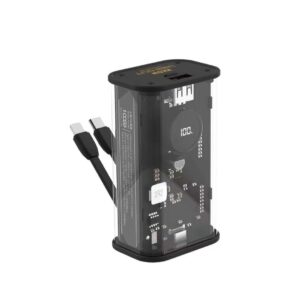 پاوربانک 10هزار میلی آمپر - لنیز مدل  LenYes PX158D - با توان 22.5 وات