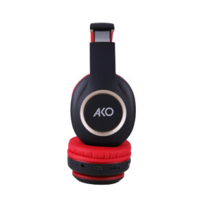 خرید هدفون بلوتوثی آکو مدل AH-500 | اتصال بی‌سیم، پخش موسیقی از کارت حافظه، میکروفون داخلی | مناسب تماس و استفاده روزمره