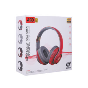 خرید هدفون بلوتوثی آکو مدل AH-500 | اتصال بی‌سیم، پخش موسیقی از کارت حافظه، میکروفون داخلی | مناسب تماس و استفاده روزمره
